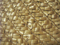 unikatissima Woven Straw Hat Detail